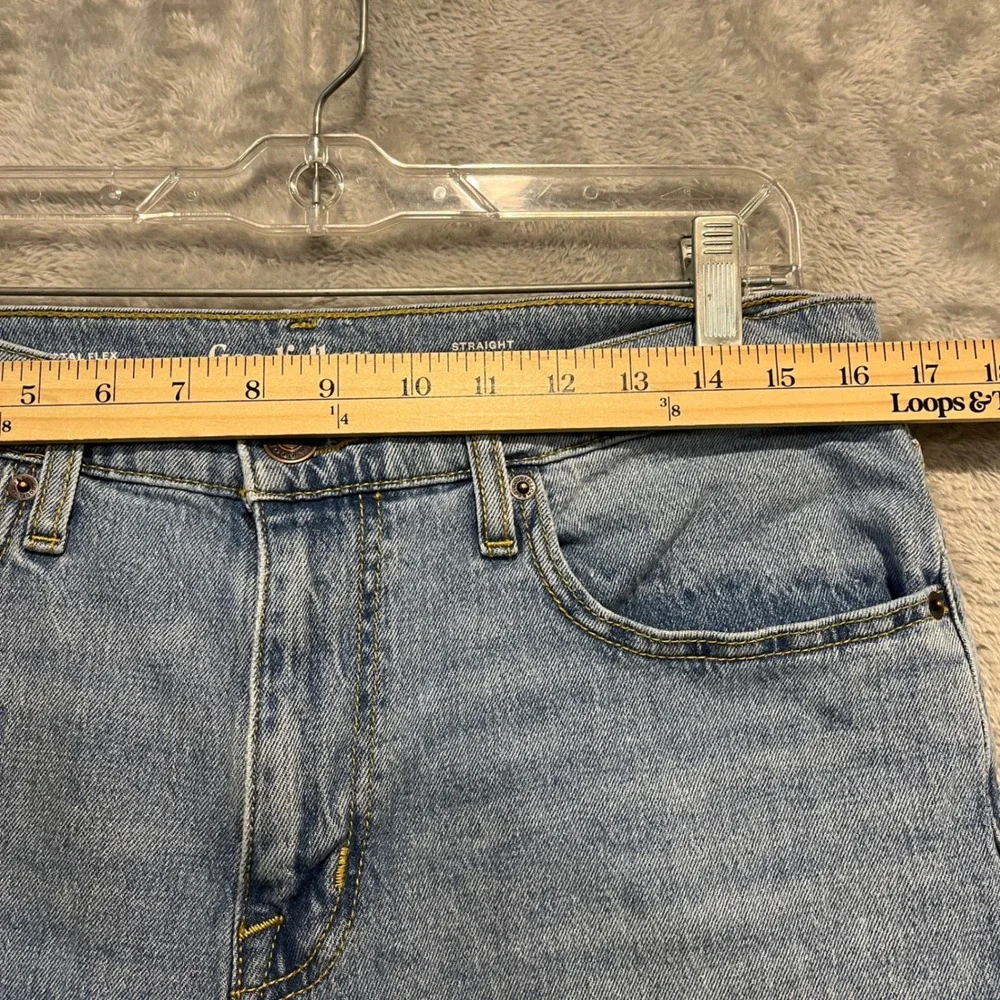 Goodfellow & Co Straight Jeans Mens 32x30 Light Blue Total Flex Denim